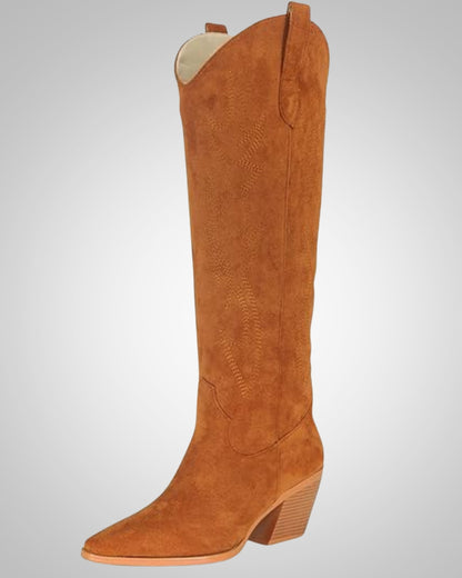 Brooke | Women's Knee High Western Cowboy Boots