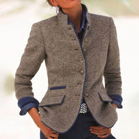 Hazel | Women's Elegant Tailored Woolmix Blazer