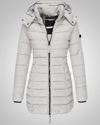 Harper | Women's Long Hooded Down Jacket