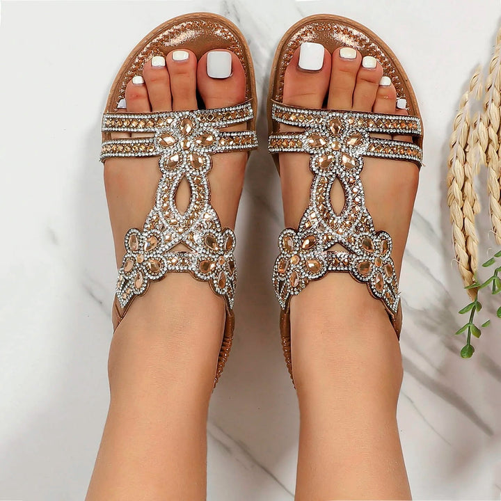 Josephine | Women's Rhinestone Boho Sandals