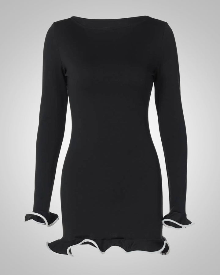 Aurelia | Women’s Round Neck Bodycon Mini Dress