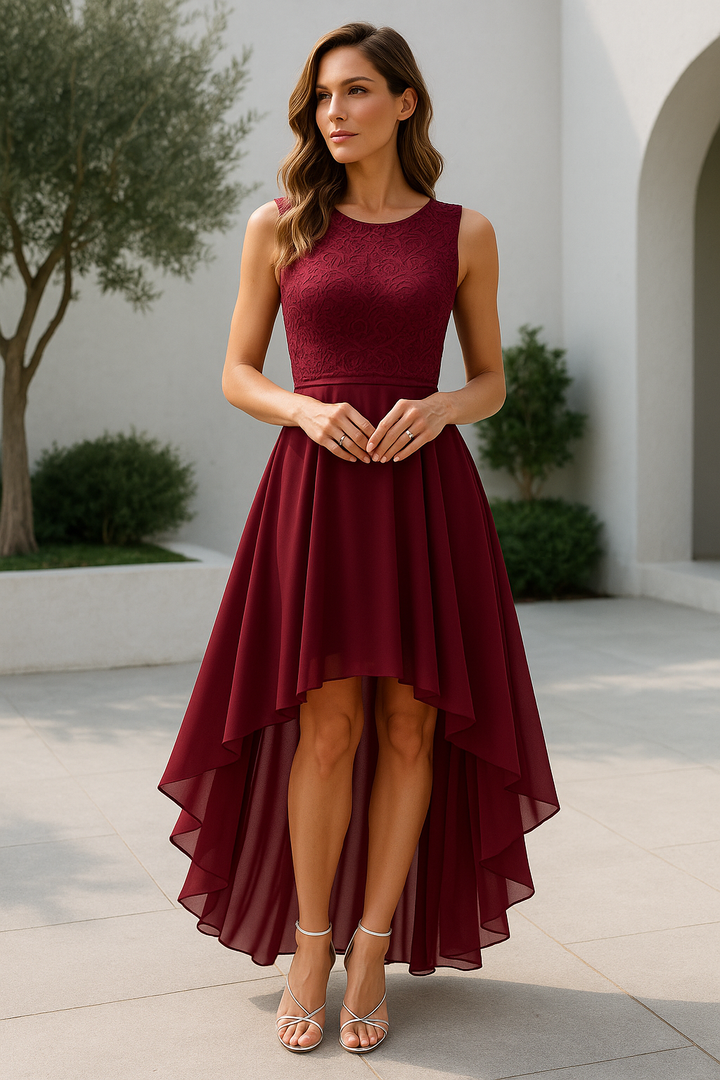 Maya | Women’s Sleeveless Wedding Guest Midi Dress