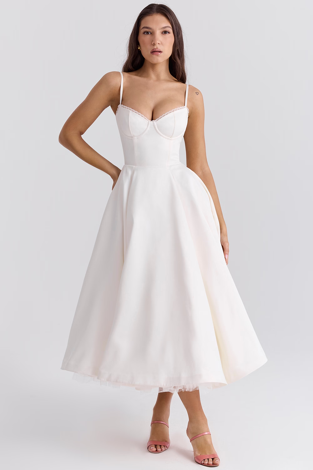 Lucia | Women’s Elegant Wedding Guest Midi Dress
