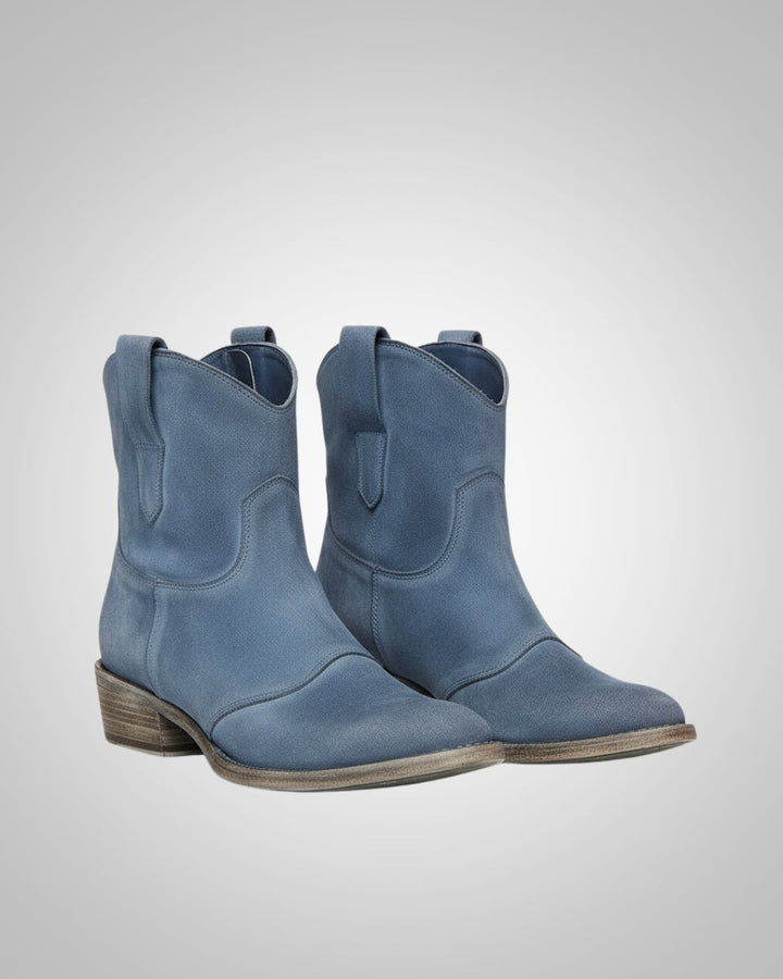 Evelyn | Women’s Vintage Ankle Cowboy Boots