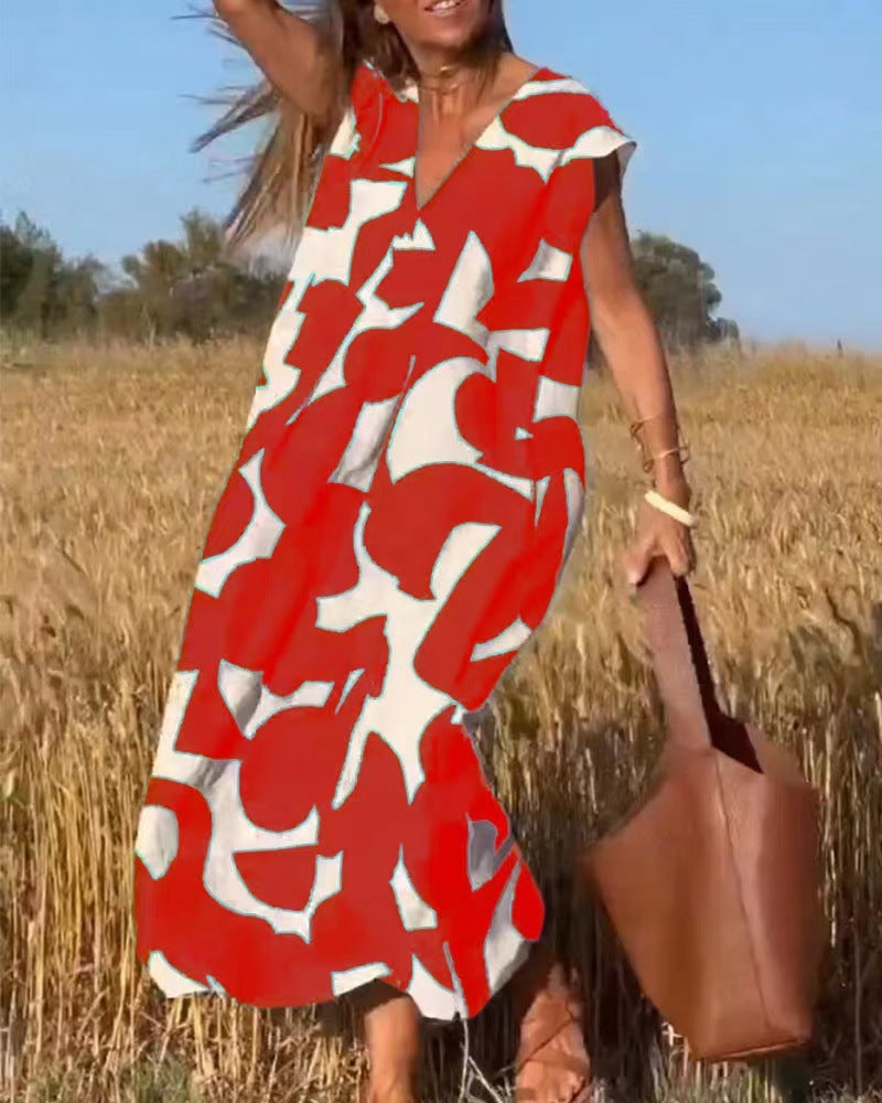 Tamsin | Women’s Sleeveless Loose Fit Maxi Dress