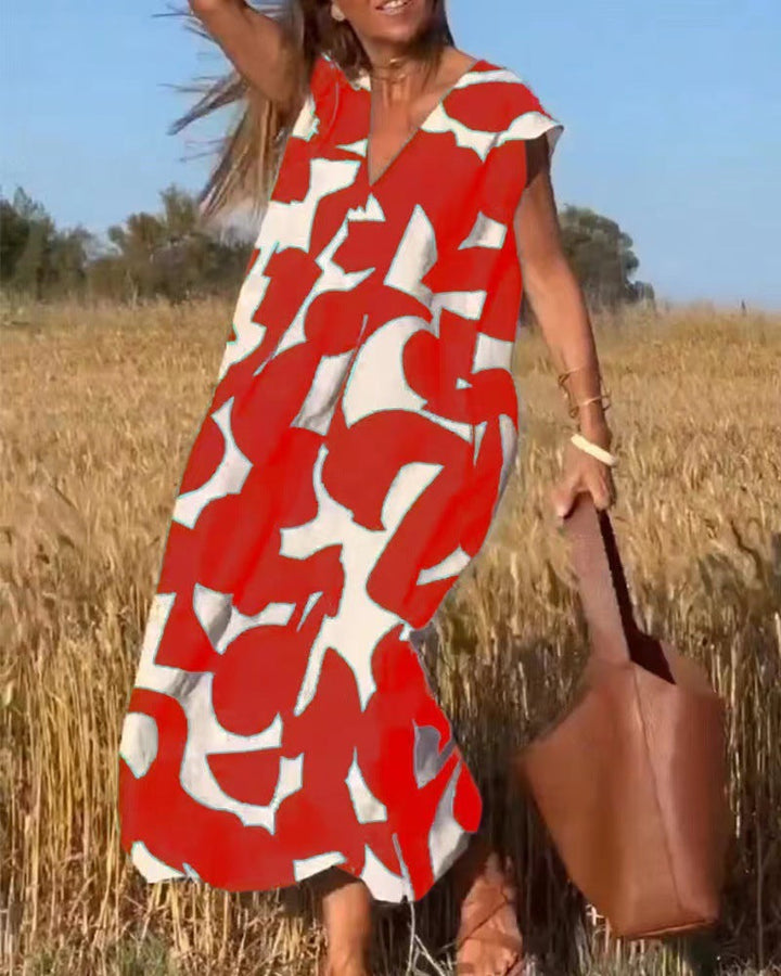 Tamsin | Women’s Sleeveless Loose Fit Maxi Dress