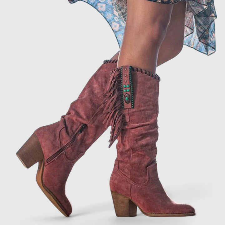 Zoey | Women's Block Heel Cowboy Boots