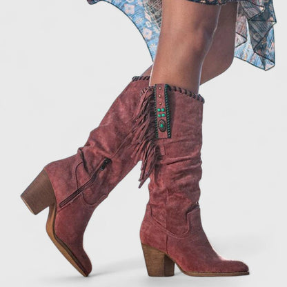 Zoey | Women's Block Heel Cowboy Boots