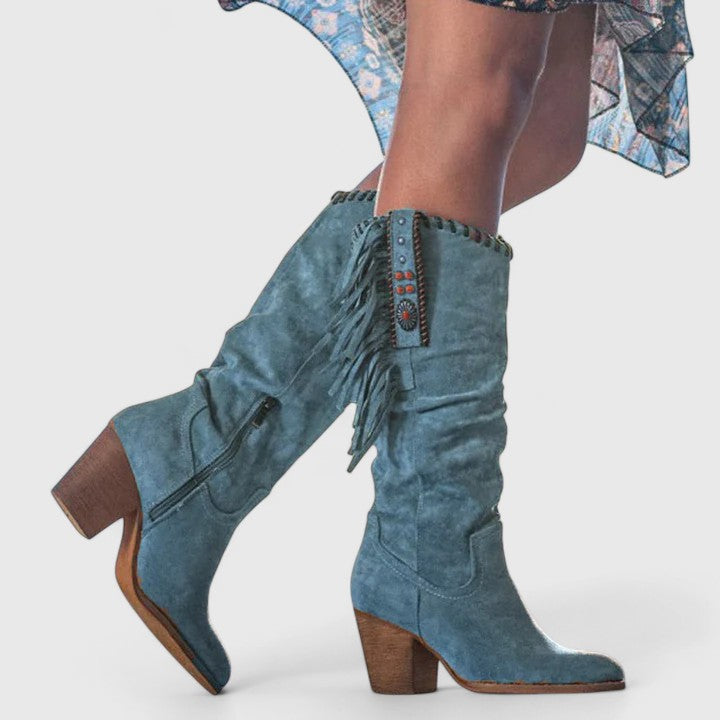 Zoey | Women's Block Heel Cowboy Boots