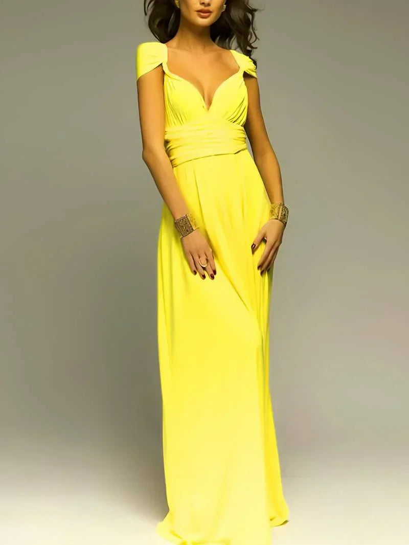 Giana | Women’s Convertible Wedding Guest Maxi Dress