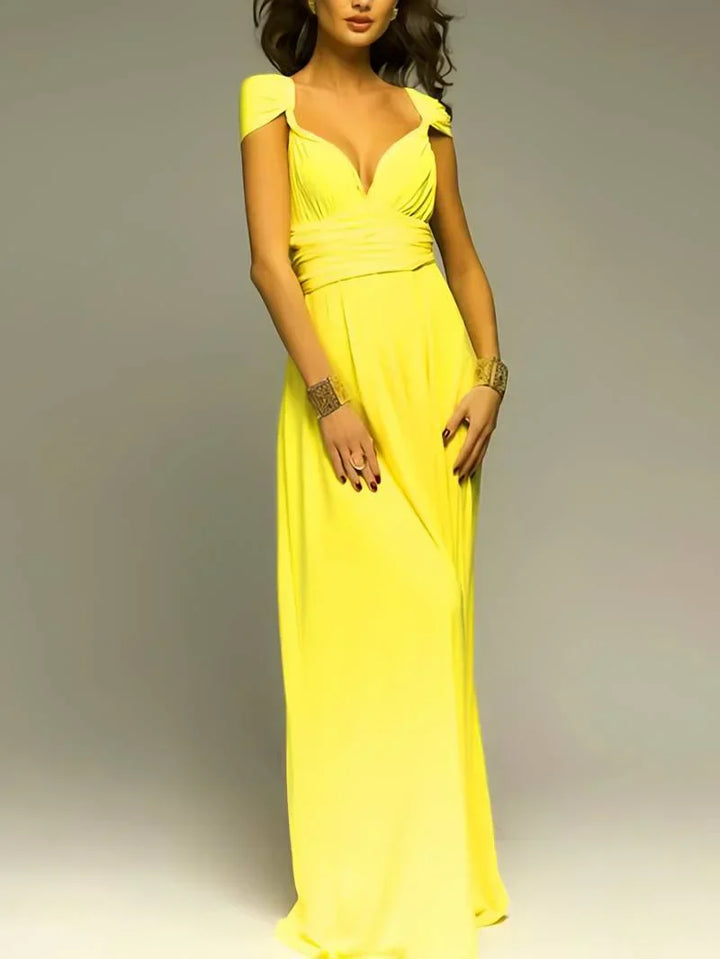 Giana | Women’s Convertible Wedding Guest Maxi Dress