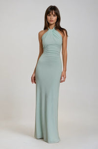 Giselle | Women's Elegant Halter Maxi Dress