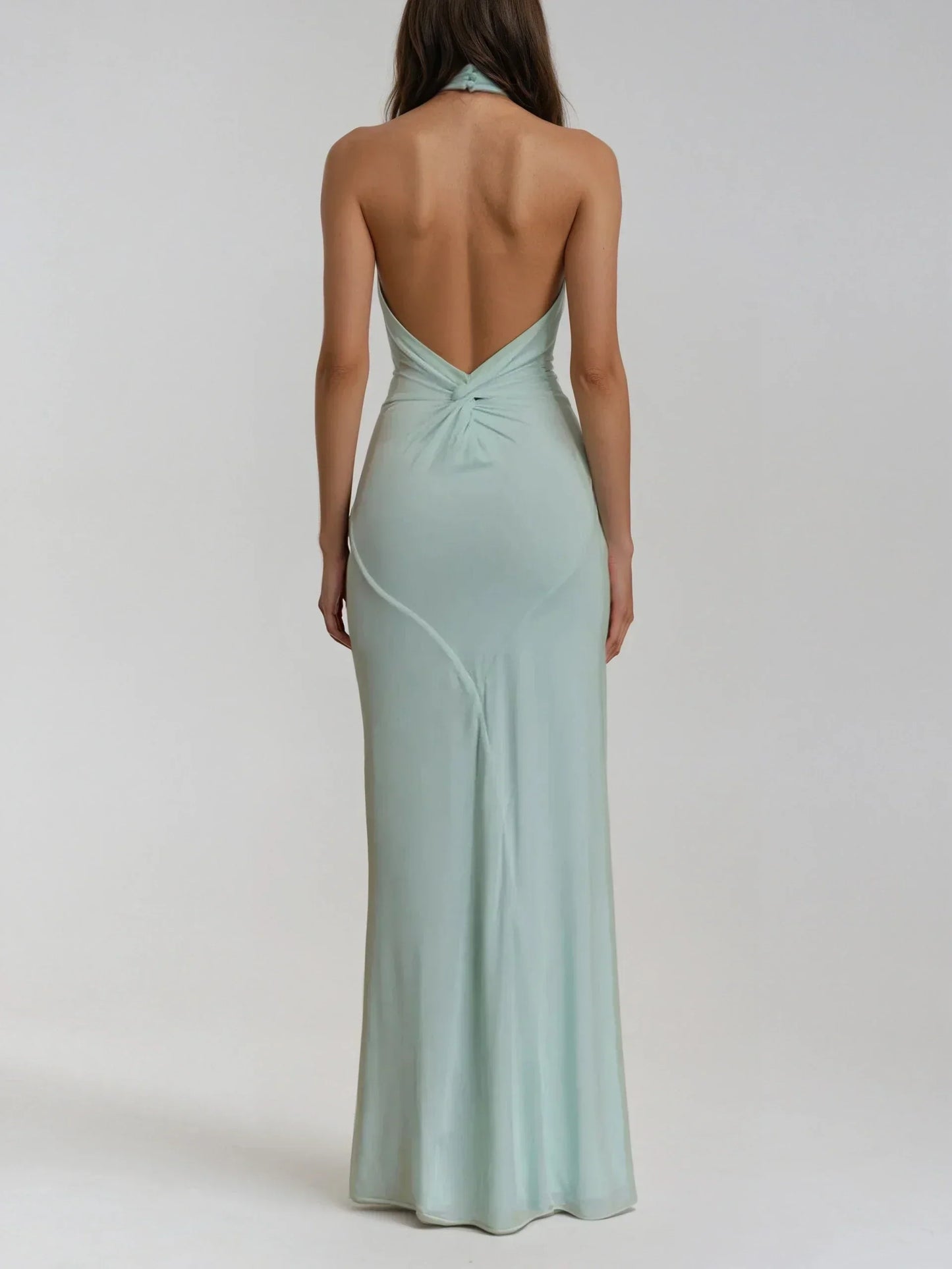 Giselle | Women's Elegant Halter Maxi Dress