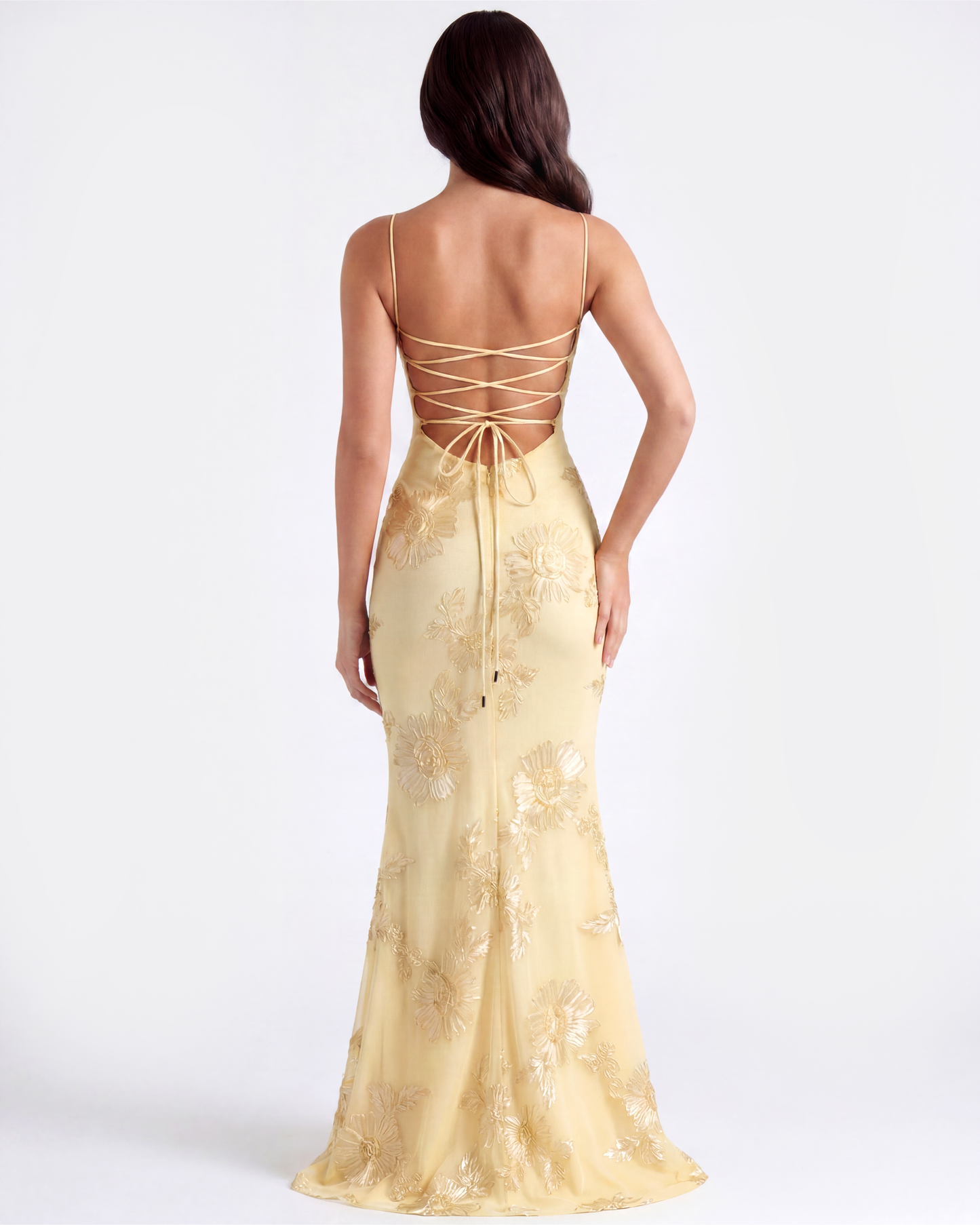 Lauren | Women's Embroidered Formal Wedding Guest Dress