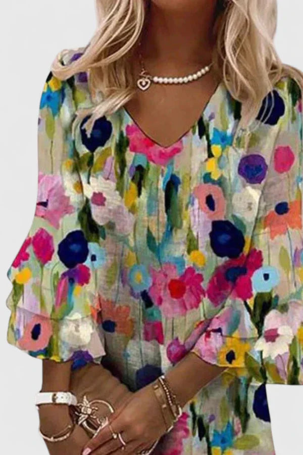 Nyverra | Women’s Summer Floral Mini Dress