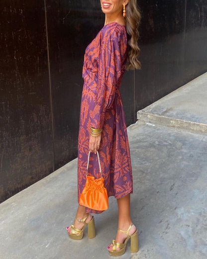 Poppy | Women's Bohemian V-Neck Maxi Dress