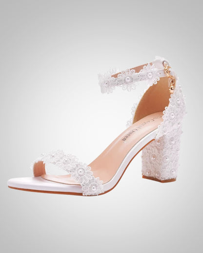 Emilie | Women's Festive Block Heel Sandals