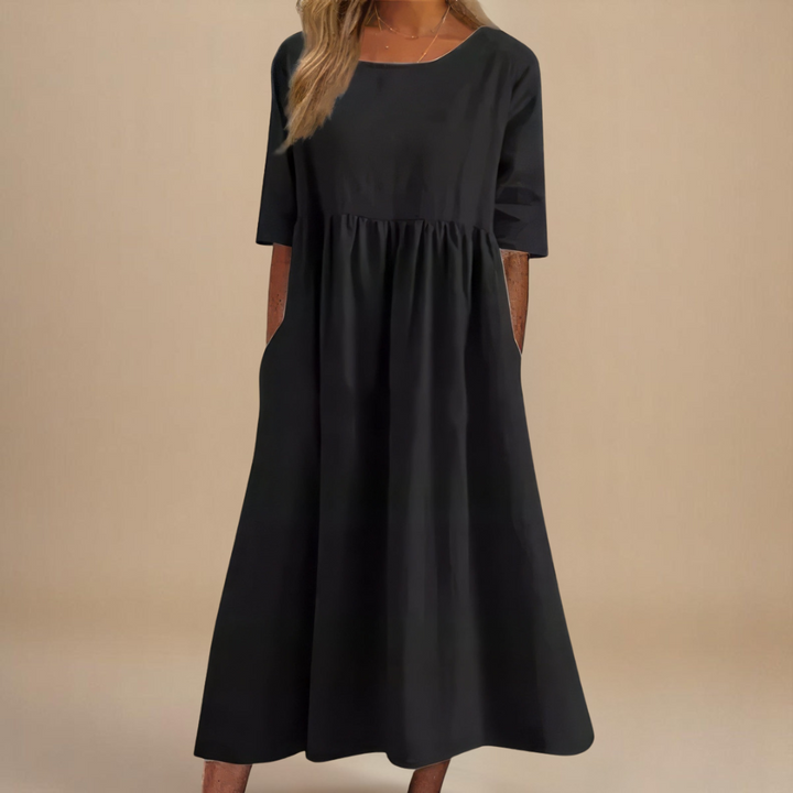Harelia | Women’s Relaxed Fit Summer Midi Dress