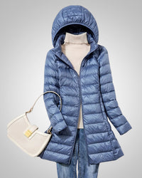 Lucy | Women's Lightweight Long Puffer Jacket