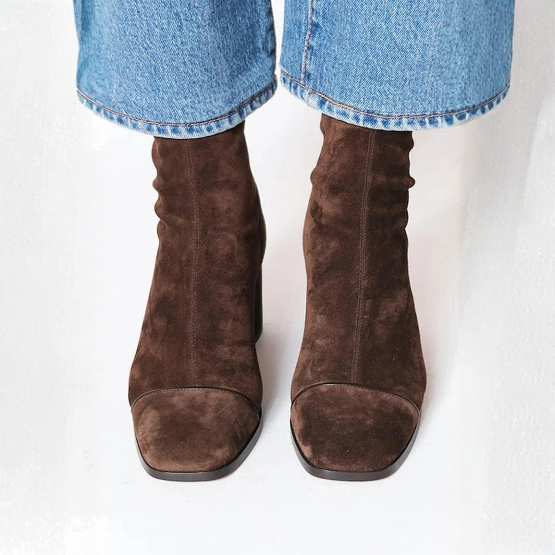 Claudia | Women's Comfort Ankle Heel Boots