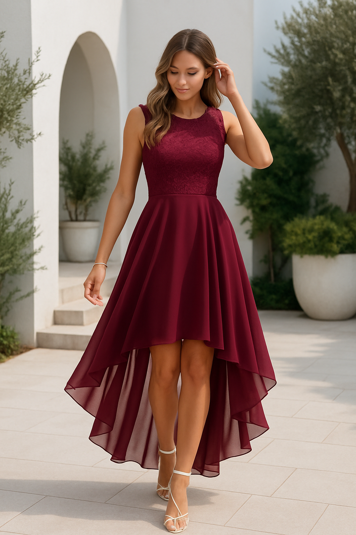 Maya | Women’s Sleeveless Wedding Guest Midi Dress