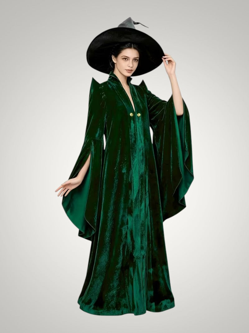 Matilda | Women's Witch Costume Dress with Hat