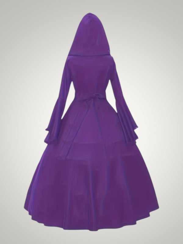 Penelope | Women's Vintage Hooded Medieval Halloween Dress