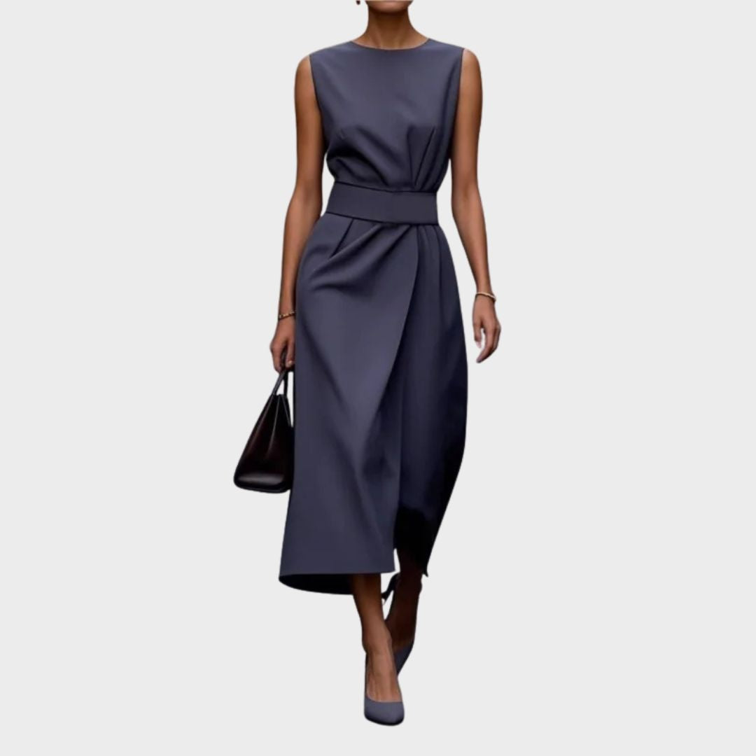 Maple | Women's Elegant Sleeveless All-Day Dress