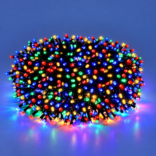 Outdoor Christmas Lights Bright Multicolour LED String