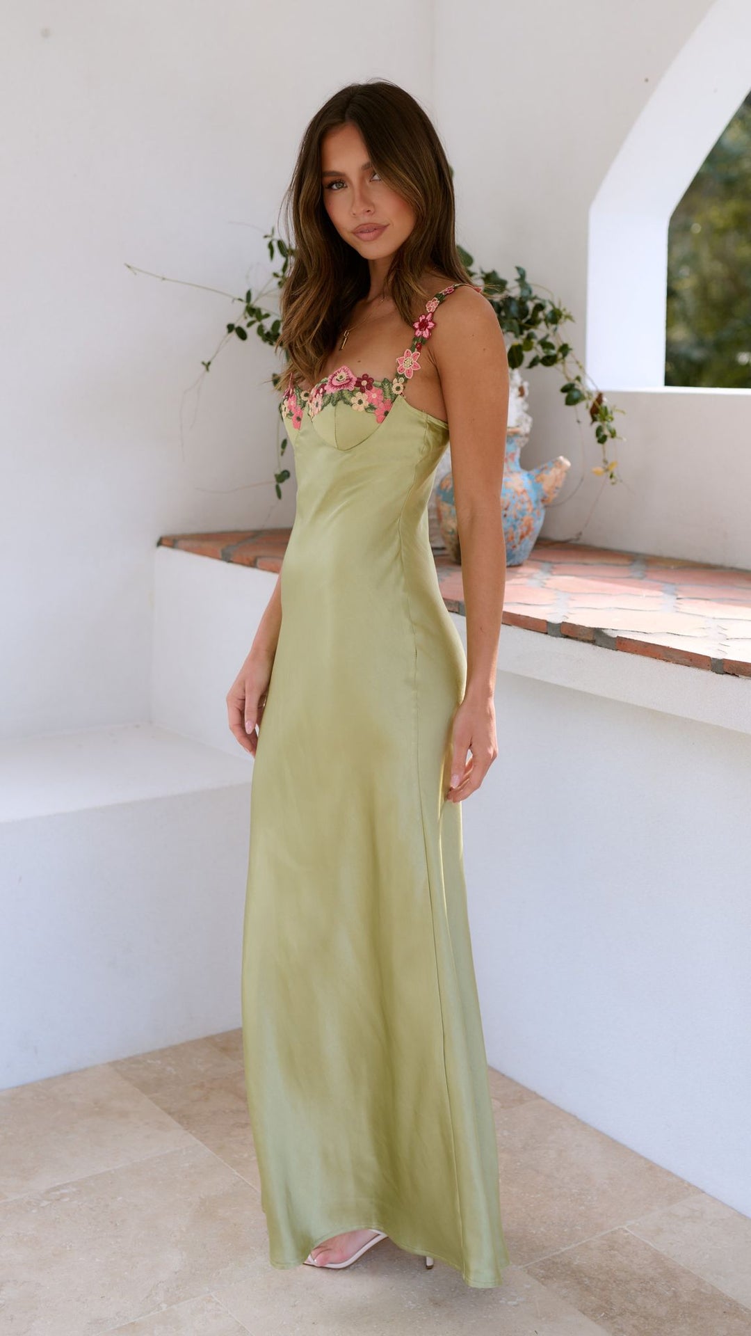Cecily | Women’s Floral Wedding Guest Maxi Dress
