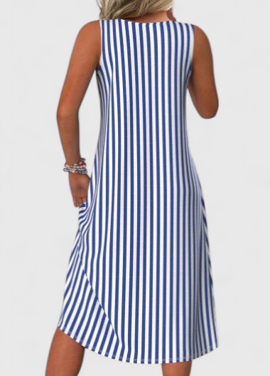 Emely | Women's Elegant Striped Summer Dress