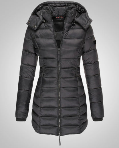 Harper | Women's Long Hooded Down Jacket