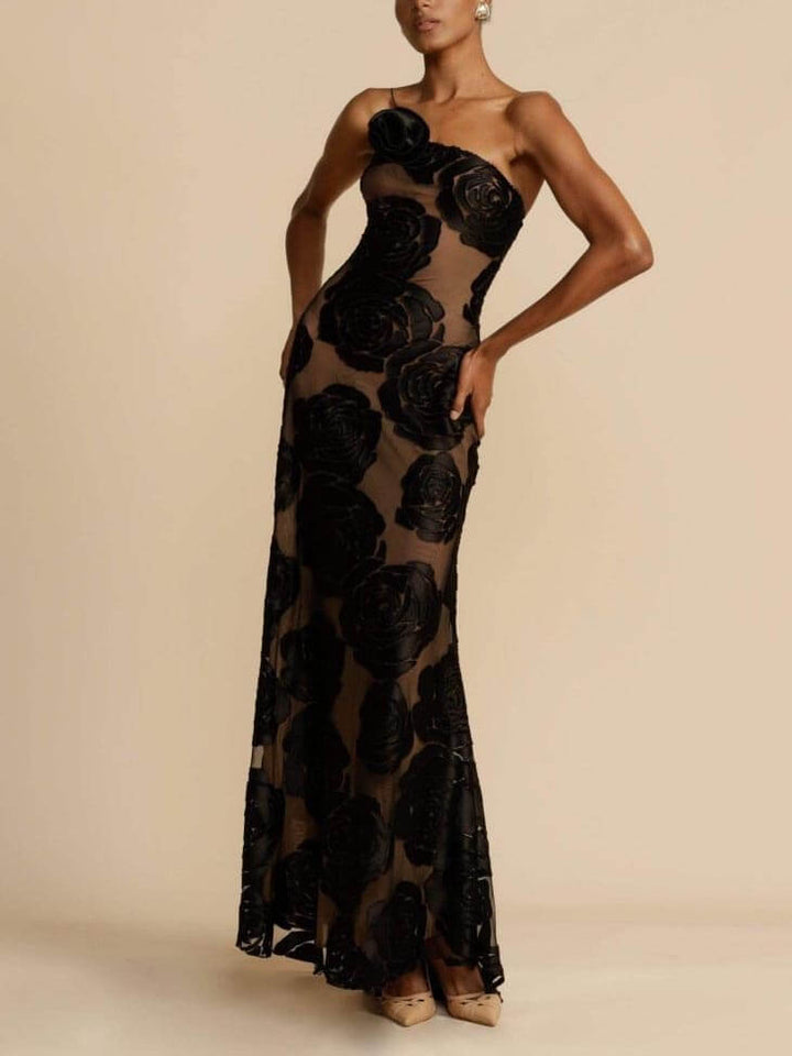 Saskia | Women’s Elegant Floral Maxi Dress