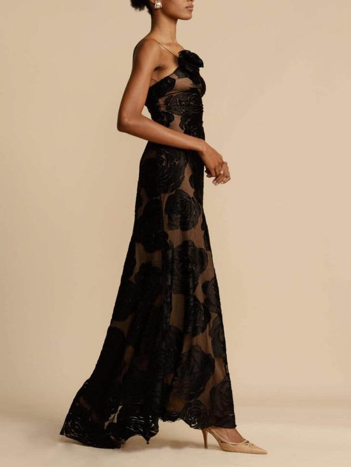 Saskia | Women’s Elegant Floral Maxi Dress