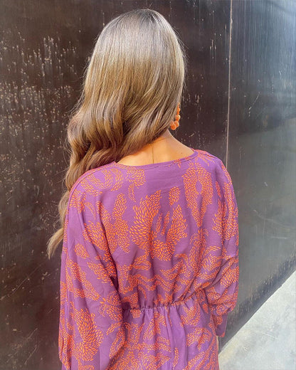 Poppy | Women's Bohemian V-Neck Maxi Dress