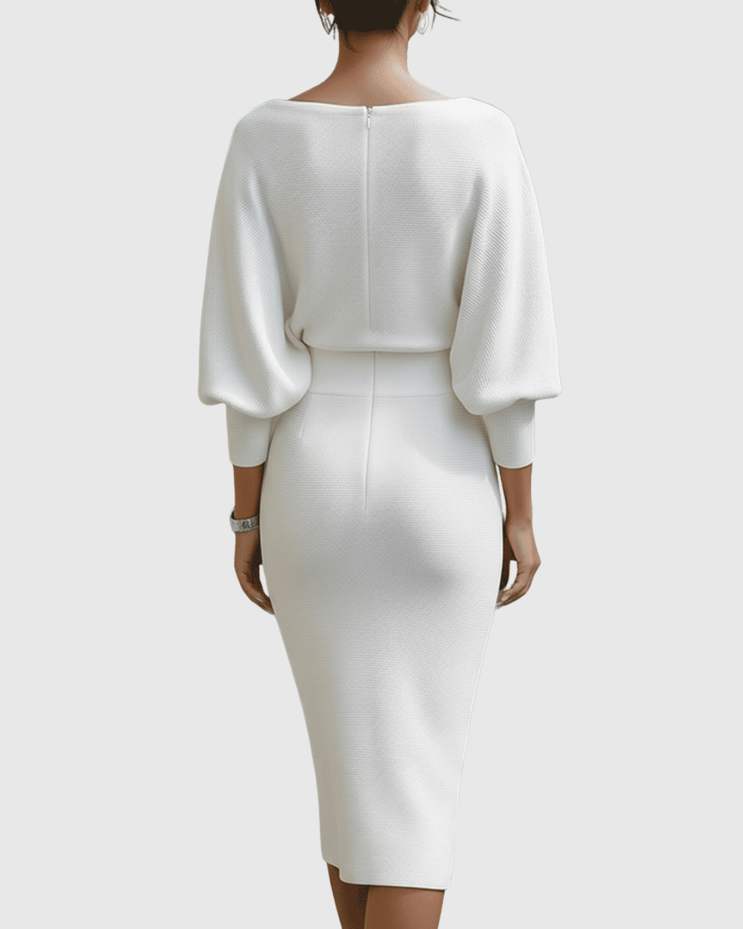 Freya | Women's Summer Draped Midi Dress