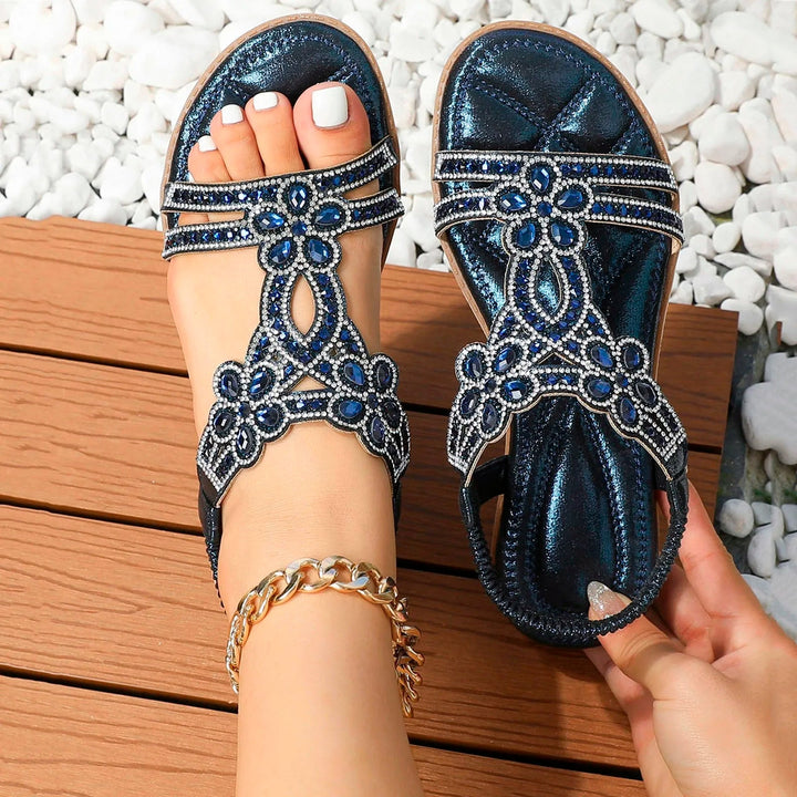 Josephine | Women's Rhinestone Boho Sandals