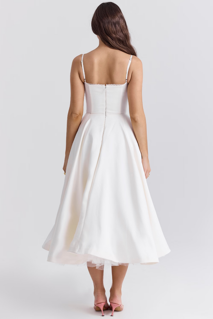 Lucia | Women’s Elegant Wedding Guest Midi Dress