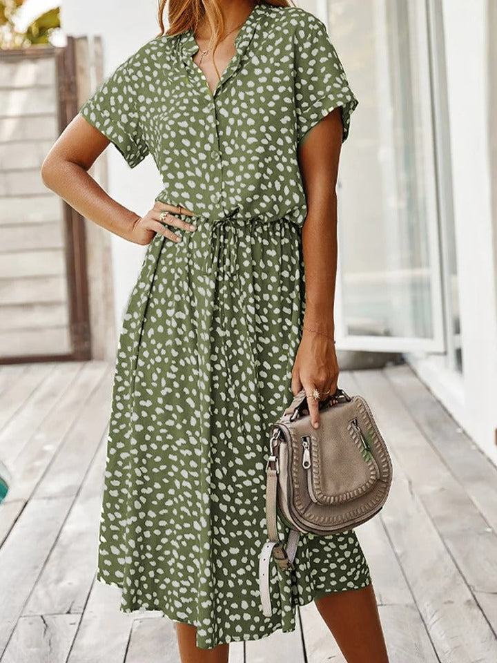 Felicitas | Women's Casual Printed Shirtdress
