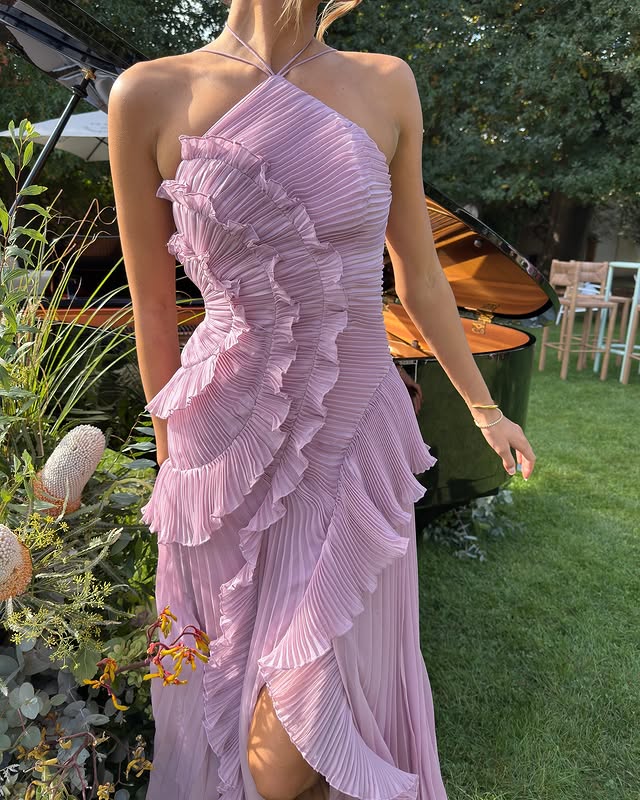 Zafira | Women’s Pleated Maxi Summer Dress