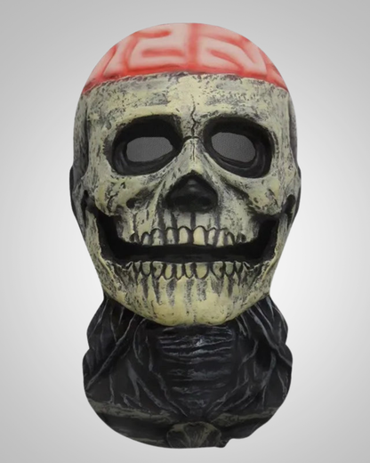 Tristan | Halloween 3D Ghost Face with Mesh and Elastic Fit Mask