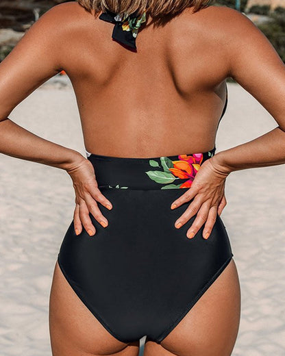 Lea | Women's Floral Tummy Control Swimsuit