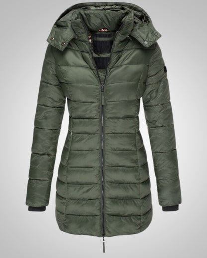 Harper | Women's Long Hooded Down Jacket