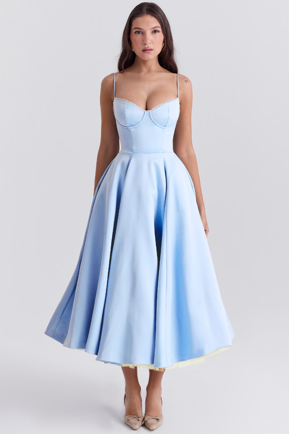 Lucia | Women’s Elegant Wedding Guest Midi Dress