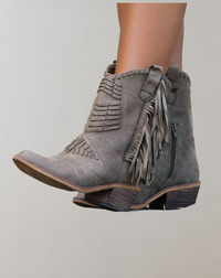 Savannah | Women’s Casual Side Zipper Cowboy Boots