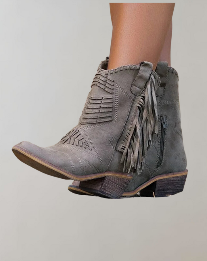 Savannah | Women’s Casual Side Zipper Cowboy Boots