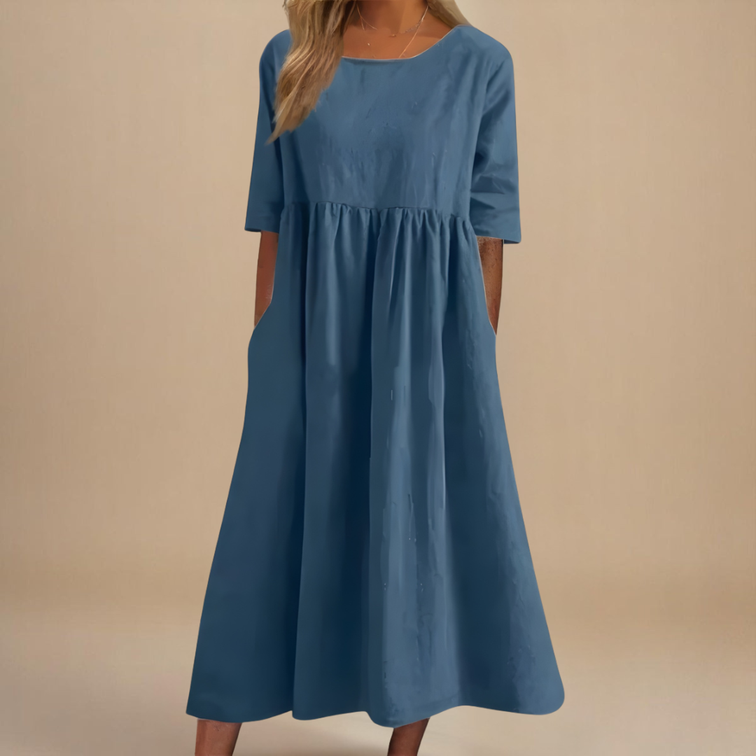 Harelia | Women’s Relaxed Fit Summer Midi Dress