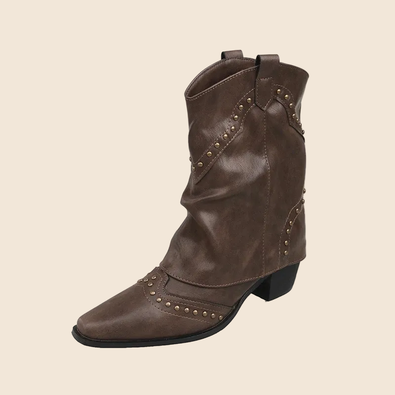 Rylee | Women’s Classic Studded Cowboy Boots