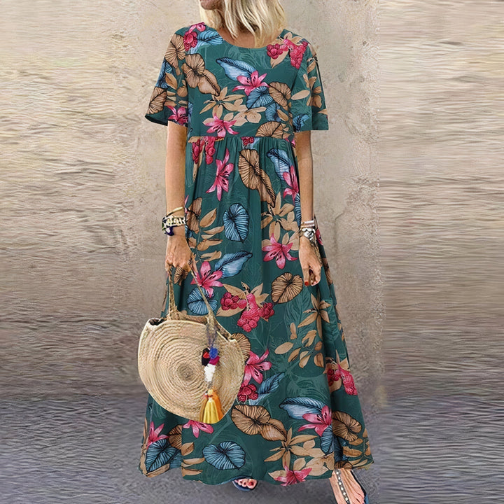 Svea | Women’s Floral Summer Maxi Dress