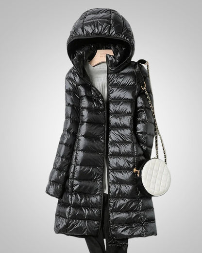 Lucy | Women's Lightweight Long Puffer Jacket